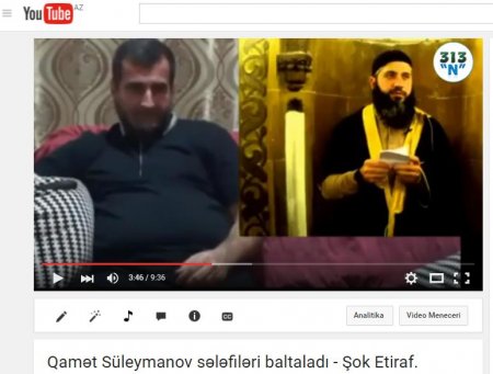Qamət Süleymanov sələfi-vəhhabiləri rəzil etdi - (Video)