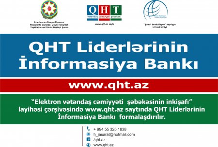 QHT Liderlərinin İnformasiya Bankı yaradılır!