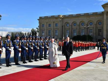 Roma Papası prezident İlham Əliyev ilə görüşdü - FOTOLAR