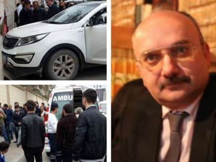 Bakıda bank işçisinin ölümü ilə nəticələnən qəzadan - Fotolar