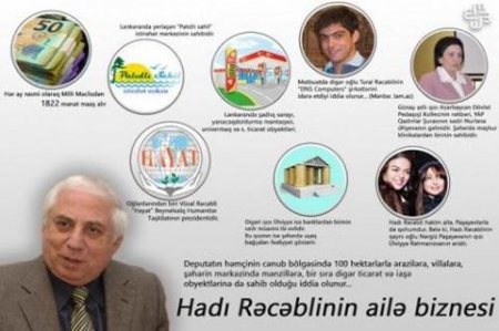 Şəhid anasına 100 min manat çoxdur deyən millət vəkilinin milyonluq ailə biznesi - Faktlar