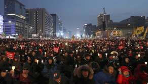 Cənubi Koreyada 250 min insan prezident əleyhinə mitinq keçirib