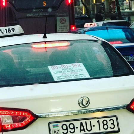 “Bu taksi şəhid ailələləri üçün pulsuzdur…”-  keçmiş döyüşçü deputatı kövrəltdi