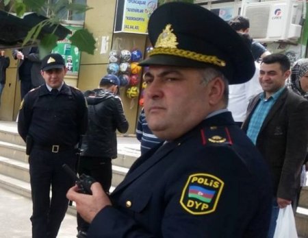 Ramil Usubov yol polisi rəisinin rütbəsini artırdı