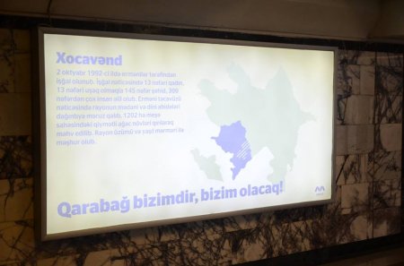 Bakı Metrosunda uğurlu layihə  - FOTO