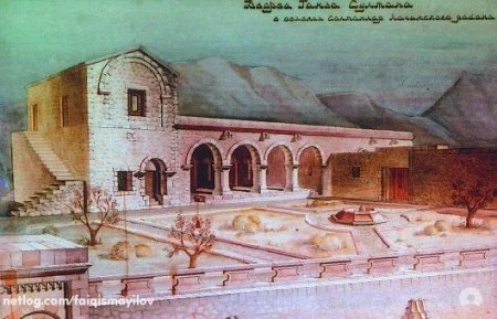 Qondarma "prezident" Saakyan Həmzə Sultan sarayında – Laçından son görüntülər