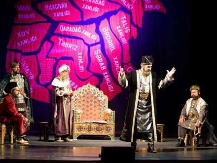 Akademik Milli Dram Teatrında yeni mövsüm “Qarabağnamə” ilə açılıb - FOTOLAR