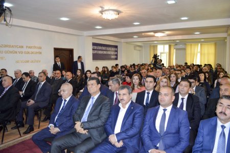 Yeni Azərbaycan Partiyasının (YAP) yaradılmasının 24-cü ildönümünə həsr olunmuş tədbir keçirilib.