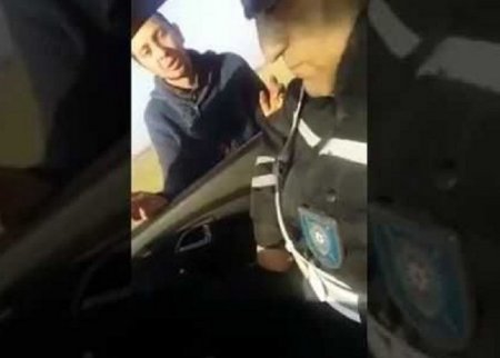 Sürücünün  Videosunu çəkən yol polisi işdən qovuldu