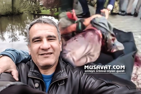 Surət Hüseynovun Hollandiyada bıçaqlanan cangüdəninin qanlı video   yayıldı
