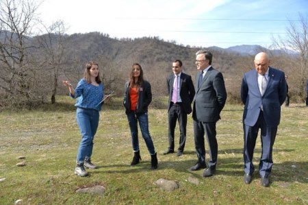 Heydər Əliyev Fondunun vitse-prezidenti Leyla Əliyeva Şahdağ Milli Parkında – FOTO