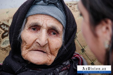 120 yaşlı azərbaycanlı qadın
