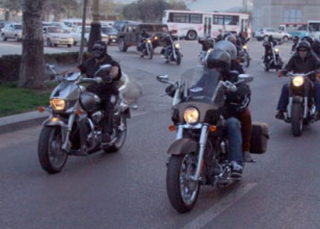 Vahid Mustafayevin motosiklet karvanı cərimə meydançasına belə aparıldı - VİDEO
