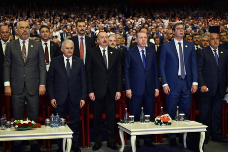 Prezident İlham Əliyev 22-ci Dünya Neft Konqresində prezidentlərin tədbirində iştirak edib