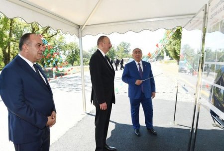 Prezident İlham Əliyev Qax rayonuna səfər edib – YENİLƏNİB