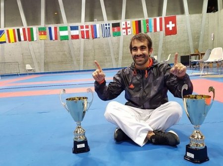 Rafael Ağayev daha bir turnirin ikiqat qalibi oldu – FOTO