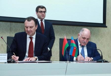 Azərbaycan-Belarus biznes-forumu keçirilib (FOTO)