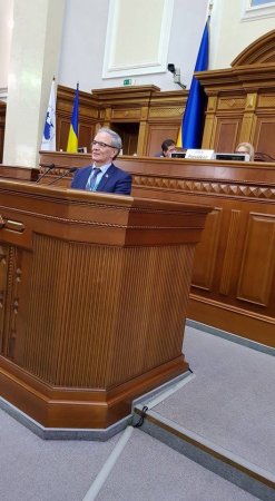 Əflatun Amaşov QDİƏT-in Parlament Məclisi Baş Assambleyasının sessiyasında iştirak edib